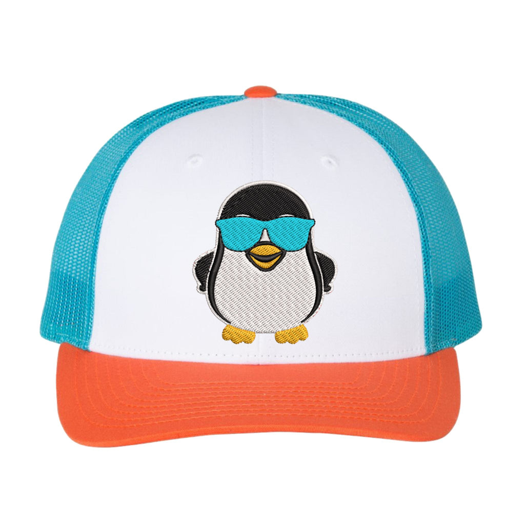 cool penguin hat embroidered Richardson 115