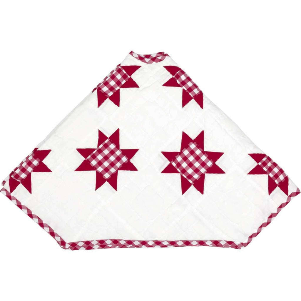 Emmie Red Patchwork Tree Skirt Pitch A Stitch Plus