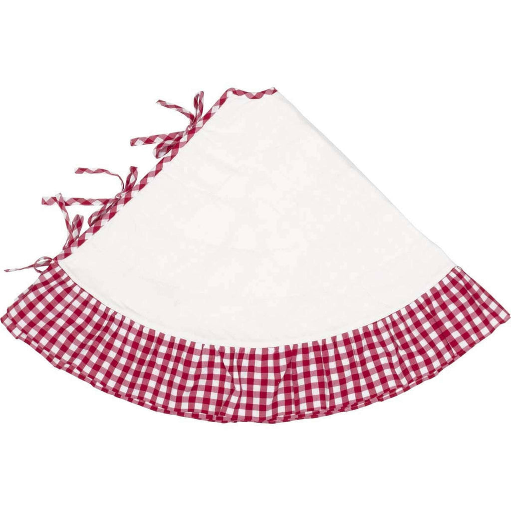 Emmie Red Ruffled Tree Skirt Pitch A Stitch Plus