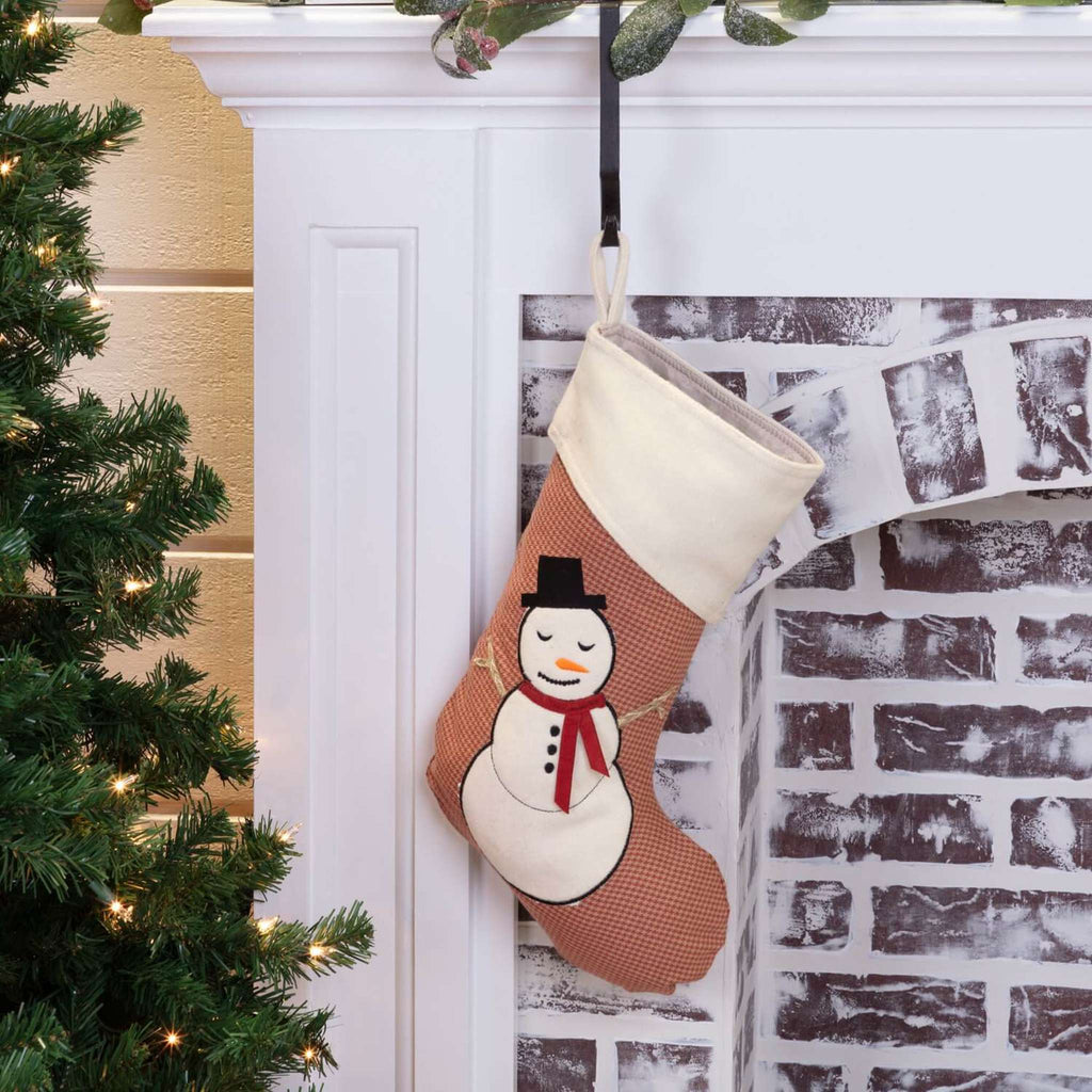 Let It Snow Christmas Stocking Pitch A Stitch Plus