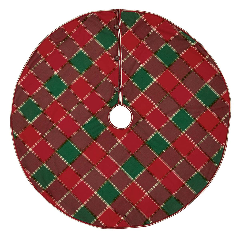 Tristan Plaid Christmas Tree Skirt Pitch A Stitch Plus