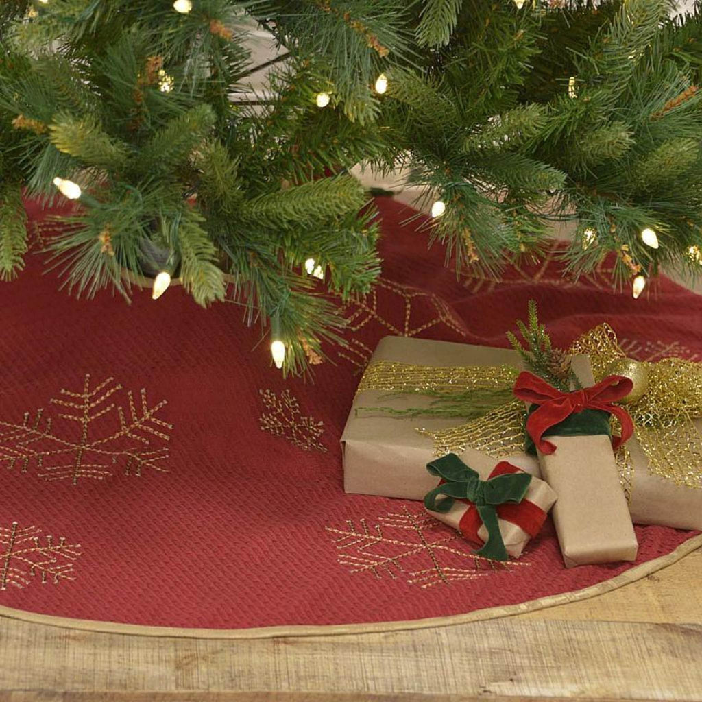 Revelry Tree Skirt With Presents Under the Tree